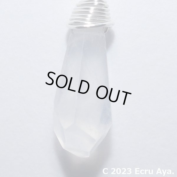 画像2: *春の虹*宝石質ヒマラヤクォーツのネックレス (2)