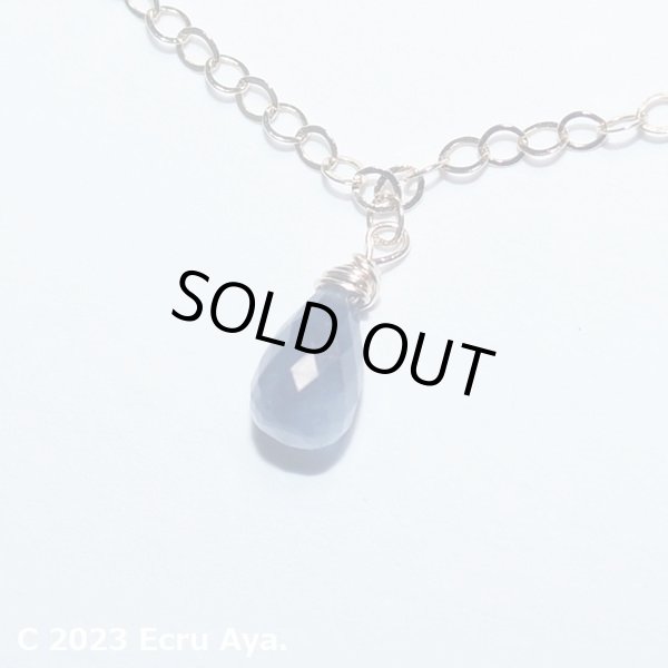 画像4: *居待月*宝石質サファイアAAAのブレスレット (4)